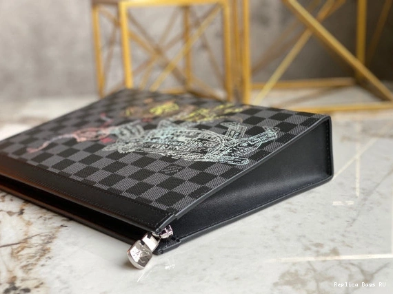 Cheap VUITTON VOYAGE LOUIS POCHETTE 0802